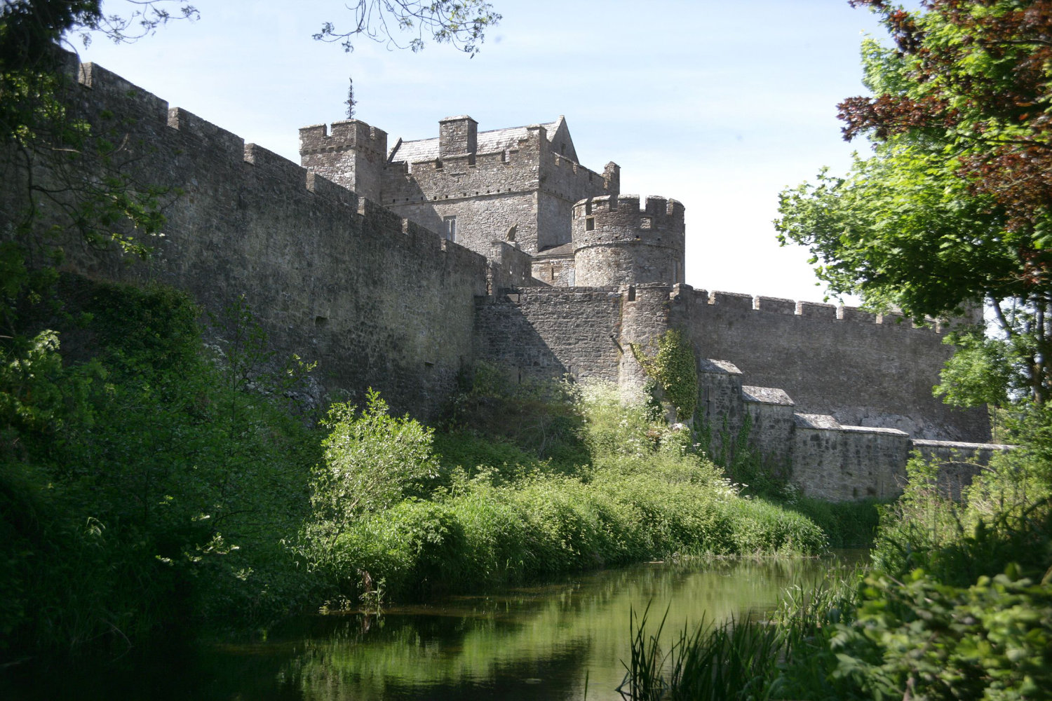 Cahir Castle Cahir Co. Tipperary Ireland Exterior View From South West