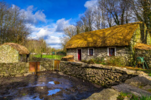 Old Cottage House In Co. Clare, Ireland