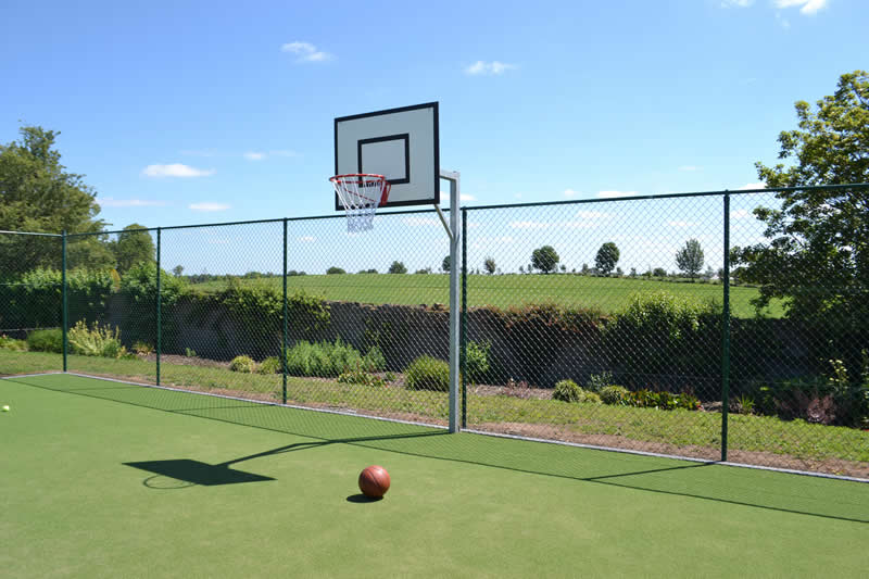 Basketball Court At Lisheen Castle