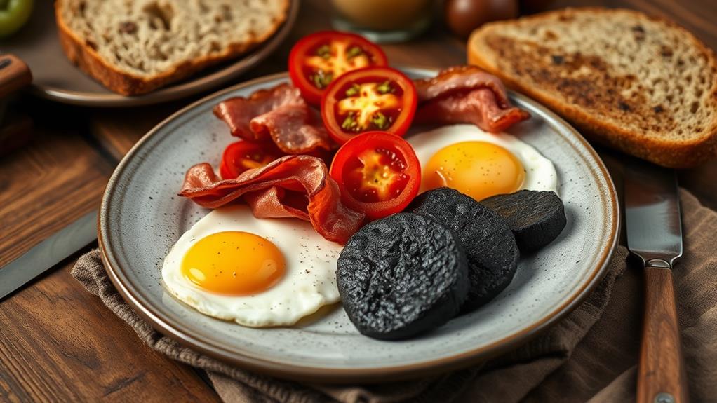 traditional blood sausage delicacy